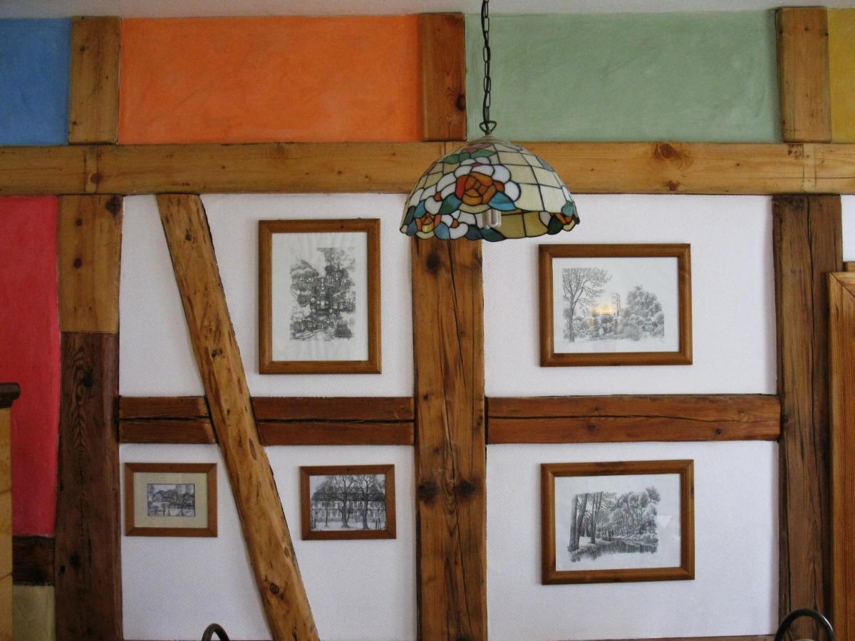 Appartamento Alte Weberei Straupitz Esterno foto